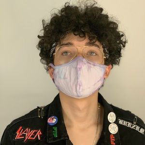 Tie Dye reusable Face Mask Color Splash Set